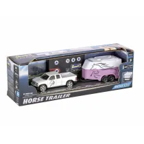 REVELL 23567 Samochd na radio Pickup z przyczep do przewozu koni Revell-Carrera