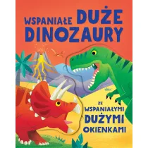 Wspaniae due dinozaury ze wspaniaymi duymi okienkami