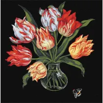 Ideyka Malowanie po numerach - Eleganckie tulipany 40x40cm
