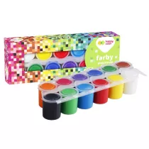Happy Color Farba plakatowa tempera 12x25 ml