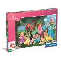 Puzzle 104 elementy Princess CLEMENTONI 25019