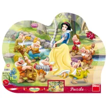 Puzzle ramkowe 25 el. Kr�lewna �nie�ka Dino Toys