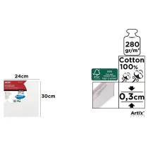 Artix Tablica malarska 24x30x0,3cm 280G/m2