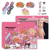 Zestaw do robienia bransoletek Hello Kitty Artesania Cerda