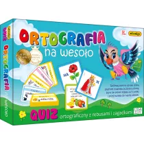 Ortografia na wesoo. Quiz ortograficzny z rebusami i zagadkami Adamigo