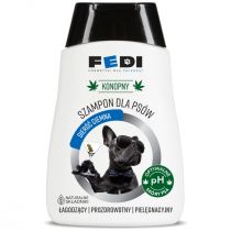 Fedi Konopny szampon dla psów - sierść ciemna