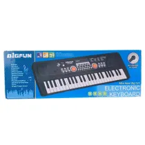 Madej Keyboard muzyczny B/O z mikrofonem 49 klawiszy