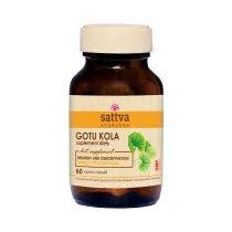 Sattva Gotu kola ekstrakt (450 mg) Suplement diety 60 kaps.