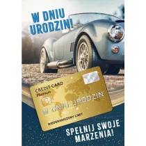 Armin Style KARNET URODZINY B6 Z KOP AS GIFT M-186 FOL