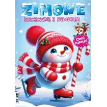 Zimowe kolorowanie z ba�wankiem