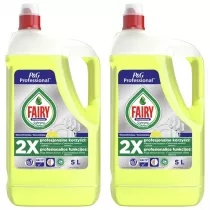 Fairy P�yn do mycia naczy� Cytrynowy zestaw 2 x 5 l