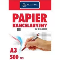 Interdruk Papier kancelaryjny A3 kratka 500 kartek