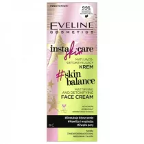 Eveline Cosmetics Insta Skin Care matuj�co-detoksykuj�cy krem do sk�ry z niedoskona�o�ciami mieszanej i t�ustej 50 ml
