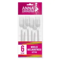 Anna Zaradna Widelce wielokrotnego uytku Picnic&party 6 szt.