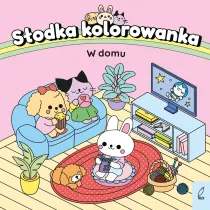 S�odka kolorowanka. W domu