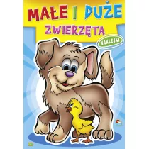 Kolorowanka Zwierzta Mae i Due. Piesek