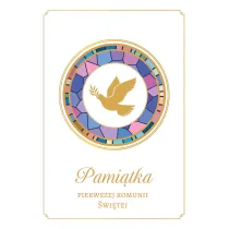 PAMIATKA KOMUNII 170X240 GOLAB ZS