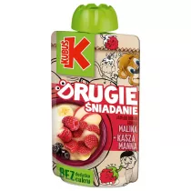 Kubu Drugie niadanie Mus jabko banan aronia malina + kasza manna 100 g