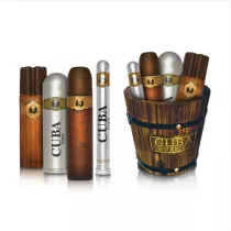 Cuba Original Zestaw dla m�czyzn: Woda toaletowa Cuba Gold + Woda toaletowa + Dezodorant + Woda po goleniu 100 ml + 35 ml + 200 ml + 100 ml
