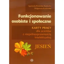 Karty pracy dla uczni�w z niepe�nosprawno�ci� intelektualn�. Jesie�