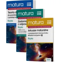 Pakiet Matura 2026. Fizyka. Zakres rozszerzony: Teoria do matury. Vademecum, Zadania maturalne z odpowiedziami. Repetytorium, Arkusze maturalne z rozwi�zaniami krok po kroku