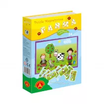 Puzzle magnetyczne 24 el. Farma Alexander