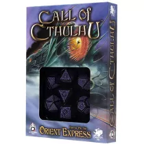 Komplet Koci "Zew Cthulhu" Horror w Orient Express. Czarno.fioletowy Q-Workshop
