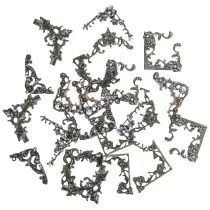 Dalprint dpCraft Naklejki naro�niki vintage 5x5cm 24 szt