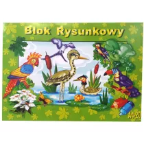 Kreska Blok rysunkowy A4/20 kartek - bia�y
