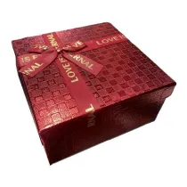 Rozette Pude�ko prezentowe 3 szt red