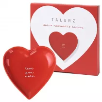 Be-Happy Gifts Talerzyk w ksztacie serca Love You More