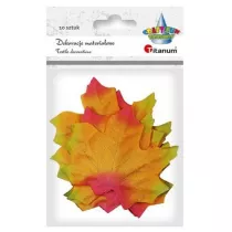 Titanum Li�cie klonu materia�owe wielokolorowe 80 x 75 mm