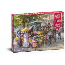 Puzzle 1000 el. Blumenmarkt CherryPazzi