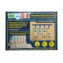 Drewniana ukadanka logiczna na czas Woodie