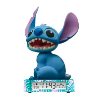 Lampka 3D z budzikiem Stitch LAS3055
