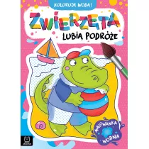 KOLORUJ WOD  ZWIERZTA LUBI PODRӯE. MALOWANKA WODNA