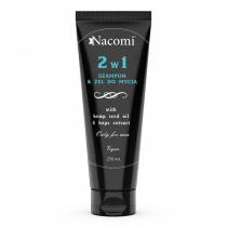 Nacomi Only for Men szampon i żel do mycia dla mężczyzn 2w1 250 ml