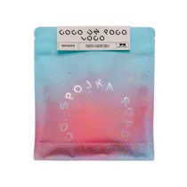 Spojka Kawa ziarnista Indonezja Coco un Poco Loco Anaerobic Washed  Fruit Enzyme Infused Process Omniroast 200 g