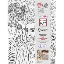 Funny Mat Transparent - Picasso. Mata do kolorowania wielokrotnego u�ytku Strigo