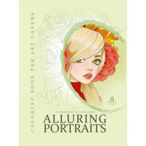 Kolorowanka kreatywna A4 Portraits zielona FRESH