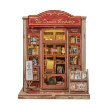 Puzzle Miniaturowy domek Book Nook W cieniu dobrej ksi��ki Habarri