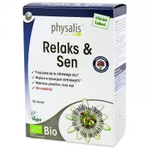 Physalis Tabletki na relaks i sen Suplement diety 45 tab. Bio