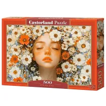 Puzzle 500 el. Spring Girl CASTORLAND  B-54183