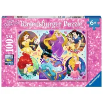Puzzle XXL 100 el. Disney Ksi�niczki - B�d� silny Ravensburger