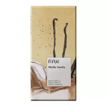 Vivani Czekolada biaa z wanili 100 g Bio