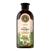 Receptury Zielarki Szampon zio�owy do w�os�w ze sk�onno�ci� do �upie�u kora d�bu i pokrzywa 350 ml