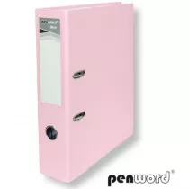 Penword Segregator A4 z okuciem pastelowy rowy 7.5 cm rowy
