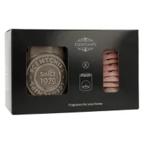 Zestaw - kominek i wosk zapachowy Freesia Lychee