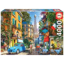 Puzzle 4000 el. Uliczka w Pary�u Educa