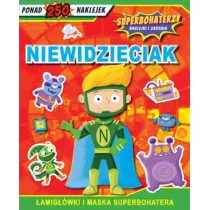 Superbohaterzy Naklejki i zadania. Niewidzieciak